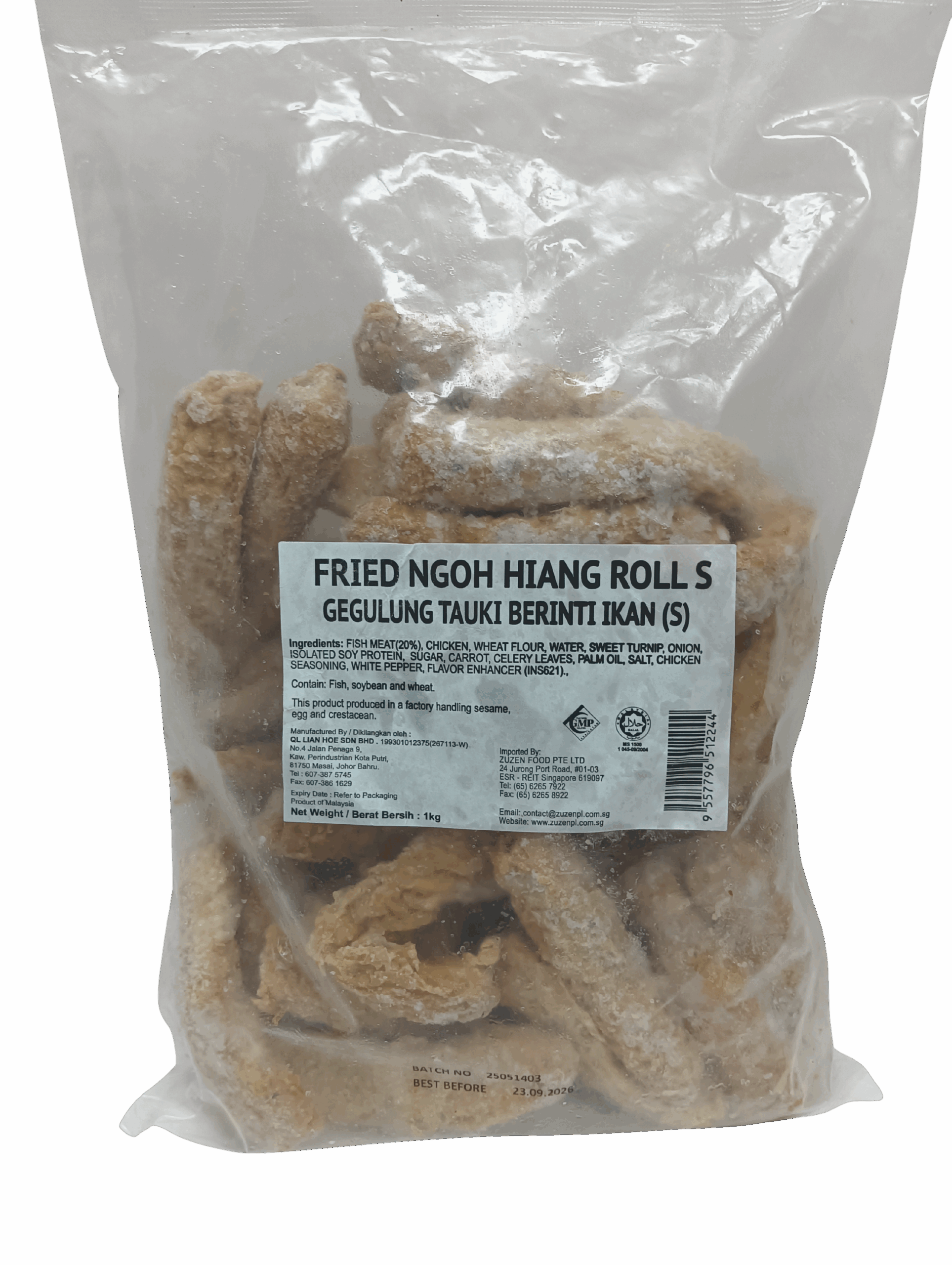 Fried Ngoh Hiang (炸鱼五香仔)