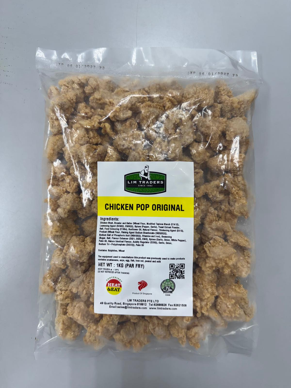 Crispy Chicken Popcorn-Original (原味鸡爆米花)