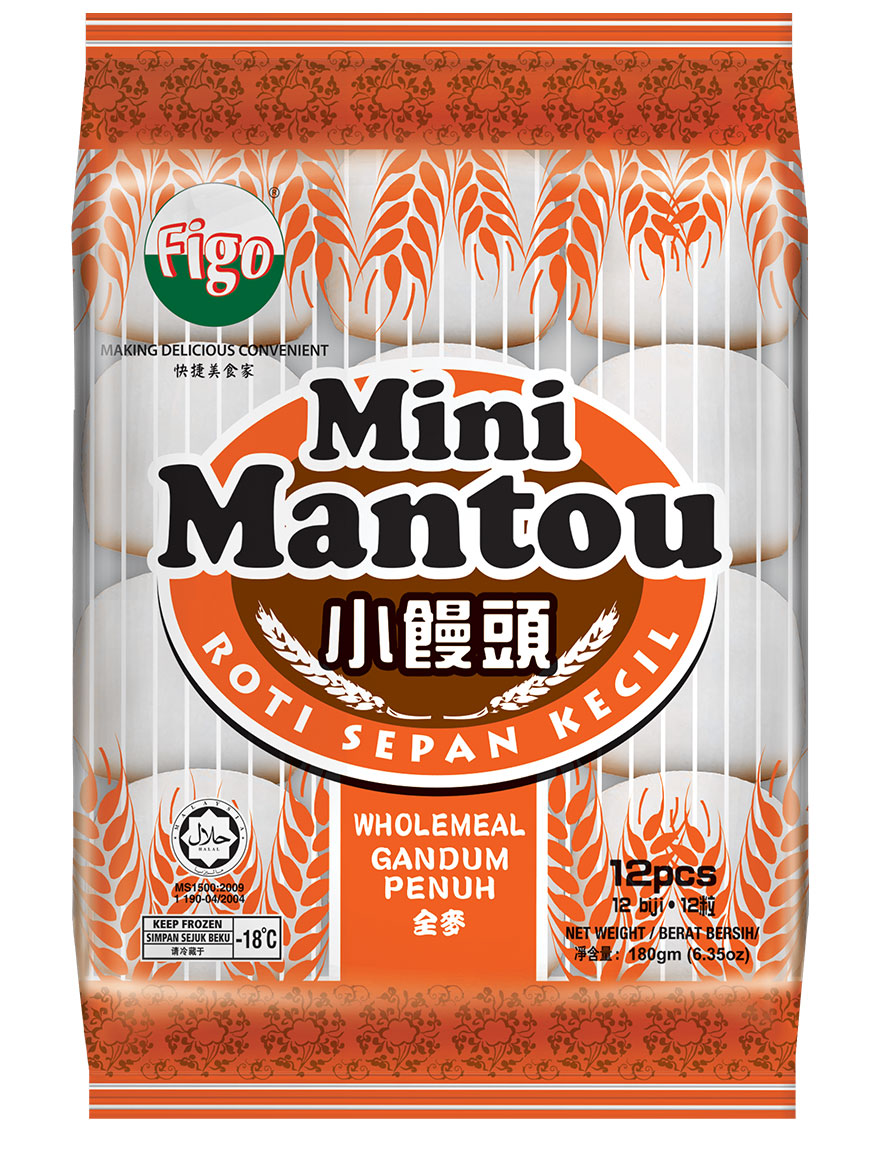 Mini Mantou (Wholemeal) - 迷你全麦馒头